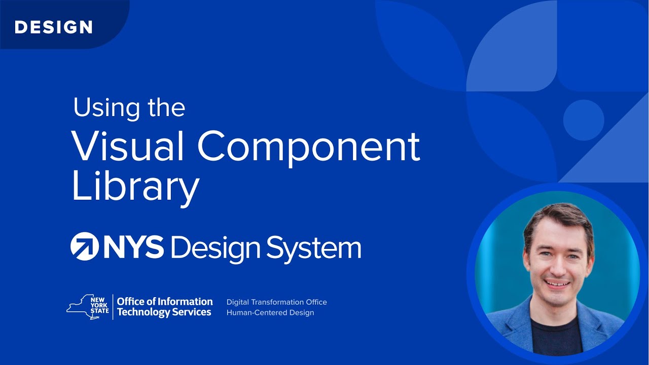 NYS Design System component library video