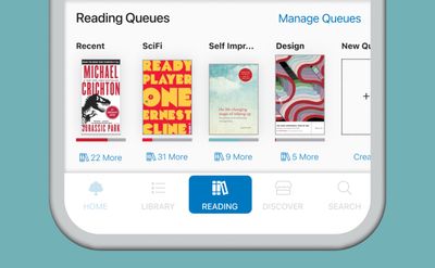 Redesigned task flows for the Amazon Kindle iPhone app