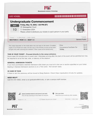 Side-by-side comparison of the old and new PDF ticket designs showing improved barcode placement and typography